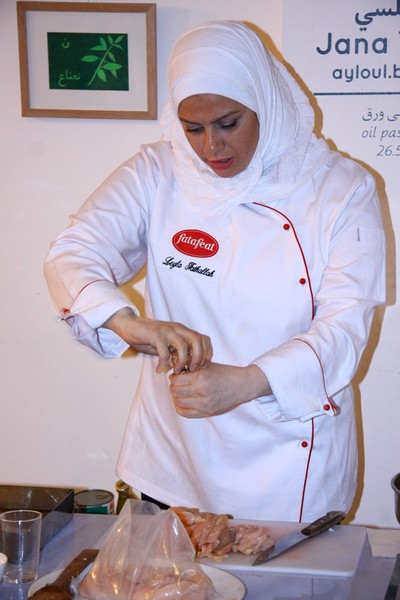 Cooking with Chef Leyla Fathallah